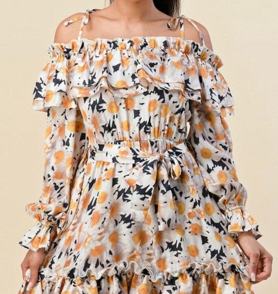 Ava Floral Strap Dress