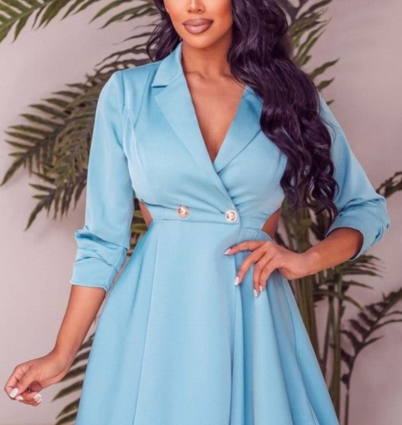 Bossy Babe Blazer Mini Dress